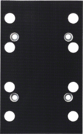 통풍구가 있는 Bosch 샌딩 플레이트 80x130mm.