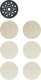 Bosch EXPERT M480 스타터 키트 125mm 샌딩 디스크 세트.