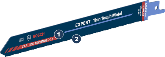 Bosch EXPERT Thin Tough Metal S 1022 EHM 왕복톱날.