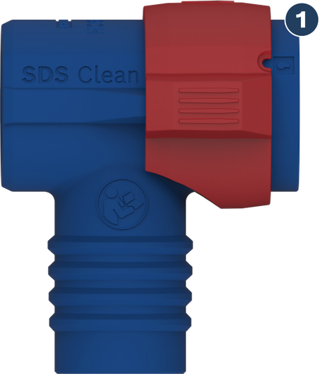 Bosch EXPERT SDS Clean plus 해머 드릴용 커넥터.
