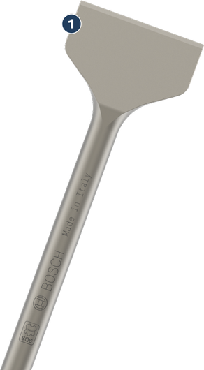 Bosch PRO SDS max-4C 타일 끌 80 x 300 mm.