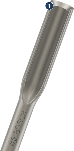 Bosch PRO SDS max 홀로우 고우징 끌 26 x 300 mm.