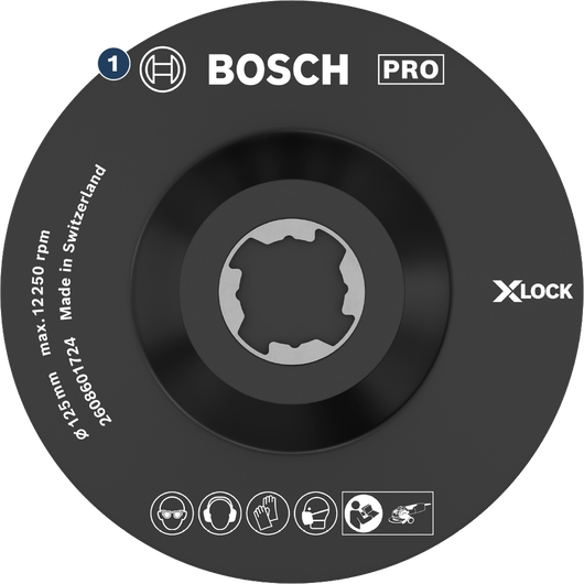 Bosch X-LOCK 125mm 각도 그라인더 절단 디스크.