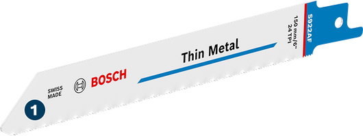 Bosch S922AF 얇은 금속용 왕복톱날.