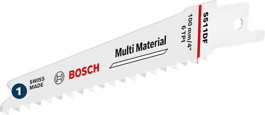 Bosch S511DF 톱날은 다양한 재료 절단에 적합합니다.