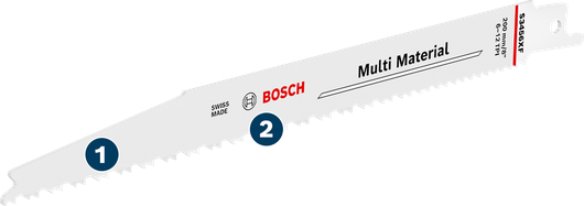Bosch S 3456 XF 왕복톱날 (다양한 재료용).