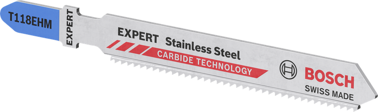Bosch EXPERT T118EHM 초경합금 금속용 직소날.