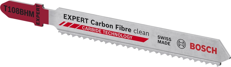 Bosch EXPERT 카본 파이버 클린 T108BHM 직소날 (카바이드 톱니).