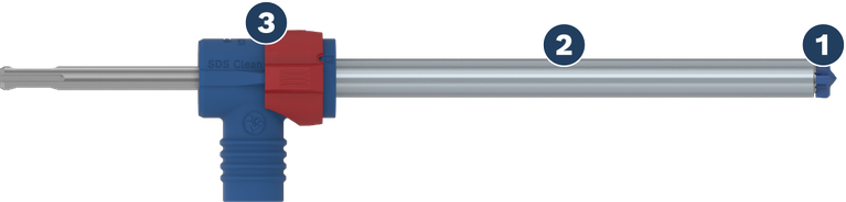 Bosch SDS 클린 먼지 제거 드릴 부착물.