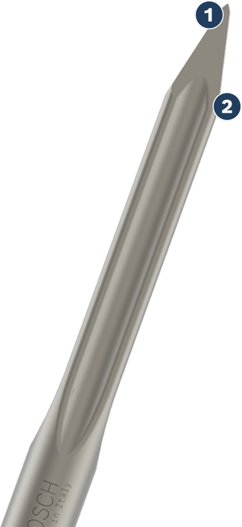 철거 및 콘크리트 작업에 사용되는 Bosch 뾰족 끌입니다.