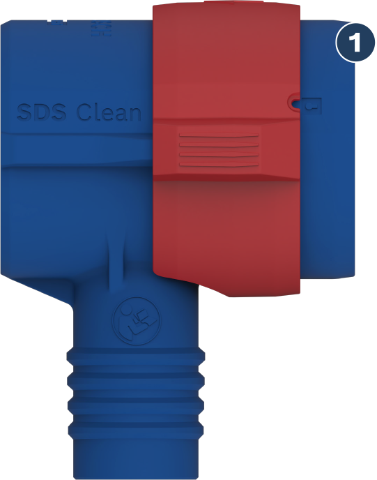 해머 드릴 비트용 Bosch EXPERT SDS Clean max 커넥터.