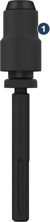 로터리 해머 드릴용 Bosch SDS Max Spider 어댑터.