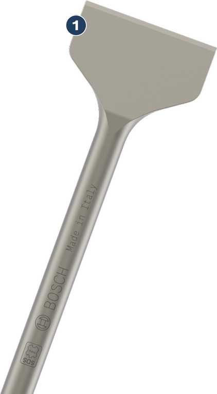 Bosch PRO SDS max-4C 타일 끌 80 x 300 mm.