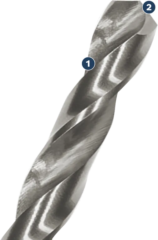 정밀한 드릴링을 위한 Bosch 스트레이트 섕크 금속 드릴 비트.