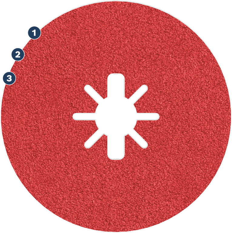 Bosch 스파이더 WOG 그라인더용 파이버 샌딩 디스크.