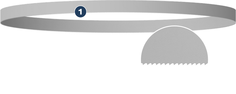Bosch PRO CB4418 밴드톱 블레이드 1140mm 미세 이빨.