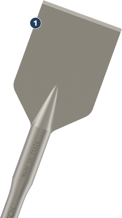 Bosch PRO SDS max 아스팔트 커터, 폭 90mm 끌.