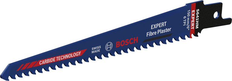 긴 수명으로 섬유 석고 재료 절단 가능 Bosch EXPERT 파이버 플라스터 S 641 HM 왕복 톱날.