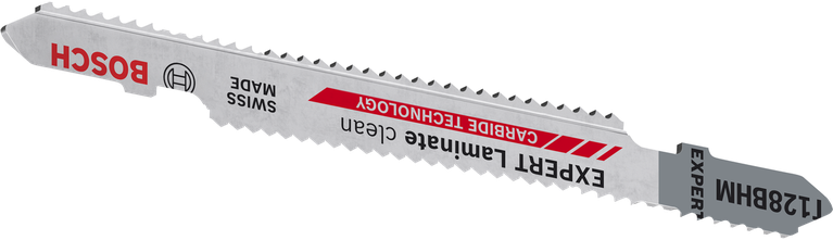긴 수명으로 라미네이트를 깔끔하게 절단 Bosch EXPERT 라미네이트 클린 T128BHM 톱날.