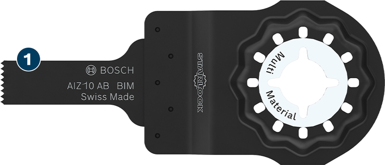 Bosch 다용도 절단날 AIZ 10 AB 스타록.