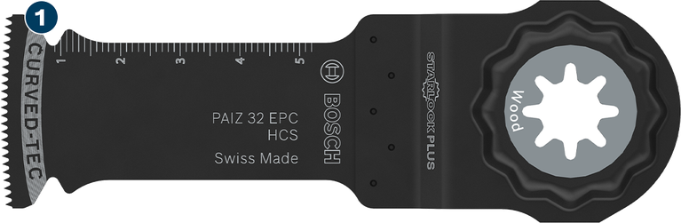 Bosch 스타락 플러스 PAIZ 32 EPC 목재 절단용 날.
