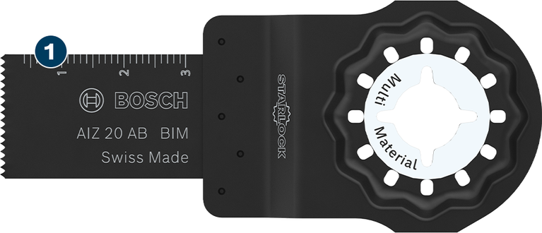 Bosch 스타록 AIZ 20 AB BIM 다목적 톱날.