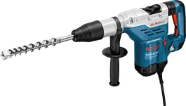 측면 핸들이 달린 Bosch GBH 5-40 DCE 로터리 해머 드릴.