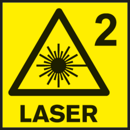 레이저 등급 2 측정 공구를 위한 레이저 등급.