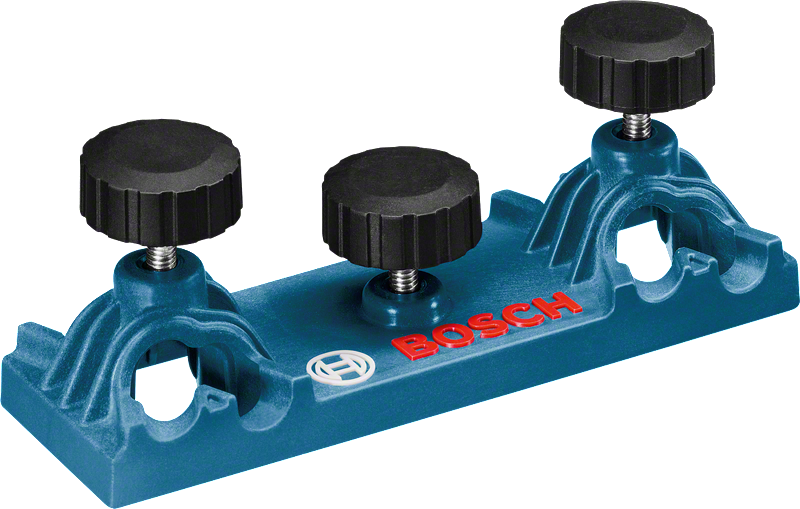 조정 손잡이 3개가 달린 Bosch OFZ 시스템 액세서리.