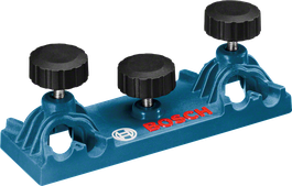 조정 손잡이 3개가 달린 Bosch OFZ 시스템 액세서리.