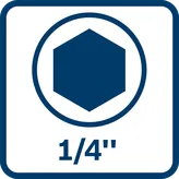 ProCORE18V 배터리가 장착된 Bosch GDR 18V-200 임팩트 드라이버.