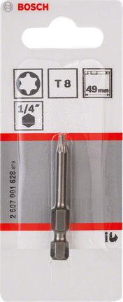 스크루 드라이버 비트 Extra Hard Bosch T8 49mm 초경 드라이버 비트.