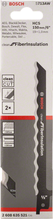 Bosch S 713 AW 6인치 왕복톱날.