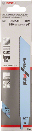 Bosch S 922 AF 6인치 왕복톱날.