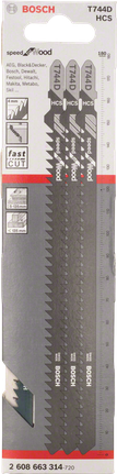 Bosch T 744 D 톱날 3개입.