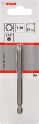 스크루 드라이버 비트 Extra Hard Bosch T40 89mm 초경 드라이버 비트.