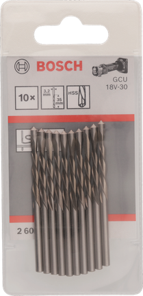 Bosch 3.2mm 가이드 포인트 건식벽체 절단 비트.