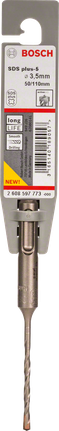 해머 드릴 비트 SDS plus-5 Bosch SDS 플러스-5 3.5mm 해머 드릴 비트.