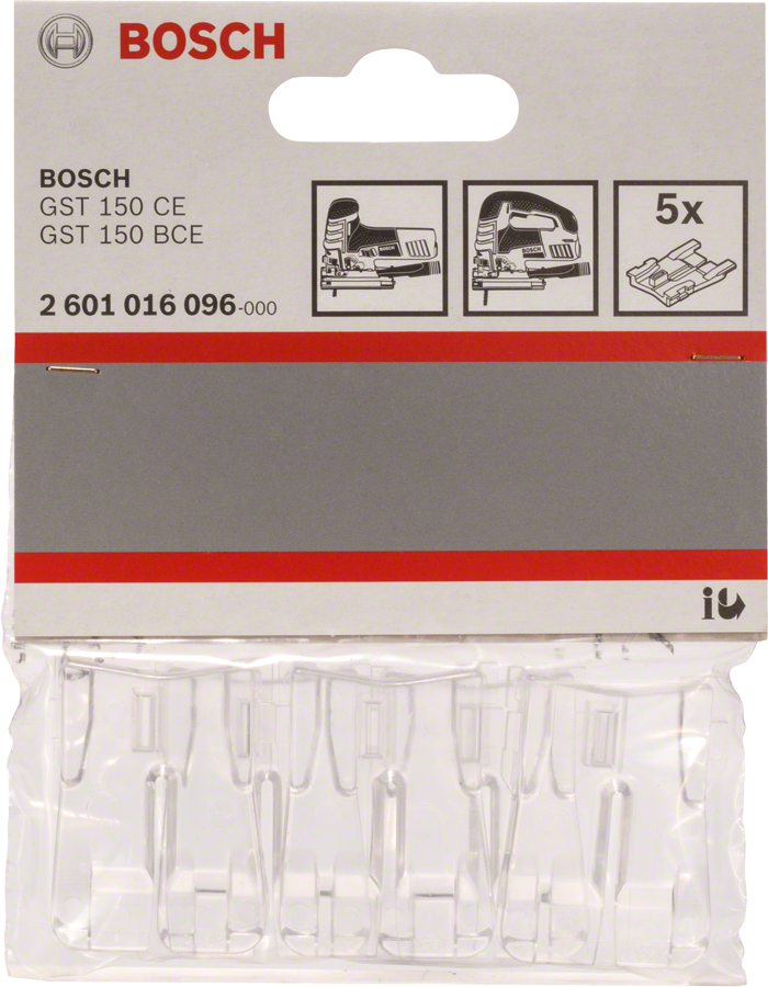 Bosch 안티 스플린터 가드 GST 150 CE/BCE 5팩.