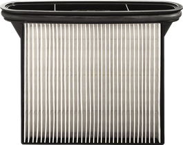 먼지 제거를 위한 Bosch 직사각형 플리트 진공 필터.