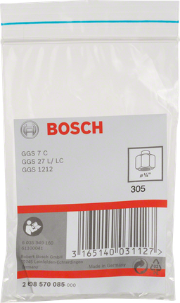 잠금 너트가 있는 콜릿 잠금 너트가 있는 Bosch 3/8″ 콜렛.