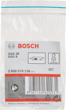잠금 너트가 없는 콜릿 잠금 너트가 없는 Bosch 3mm 콜렛.