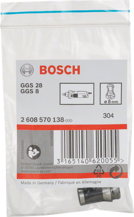 잠금 너트가 없는 콜릿 잠금 너트가 없는 Bosch 8mm 콜렛.