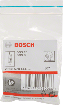 GGS 28 Professional용 잠금 너트 Bosch 잠금 너트 GGS 28 M15×1mm.