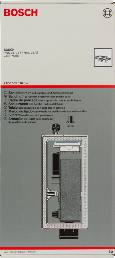 Bosch 샌딩 프레임 액세서리 3/8″.
