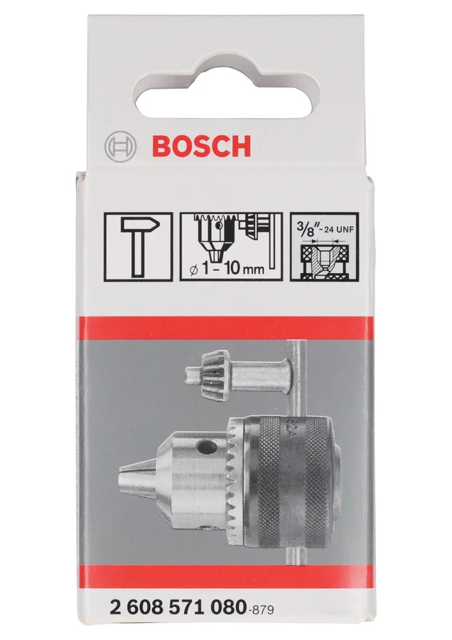 Bosch 드릴용 키리스 척 1~10mm.