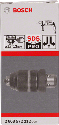 Bosch SDS Pro 드릴 척 1.5-13mm (회전공구용).