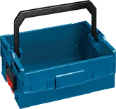 대형 손잡이가 달린 Bosch LT-BOXX 170 도구 상자.
