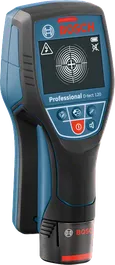 정밀한 재질 감지를 위한 Bosch D-tect 120 벽면 스캐너.