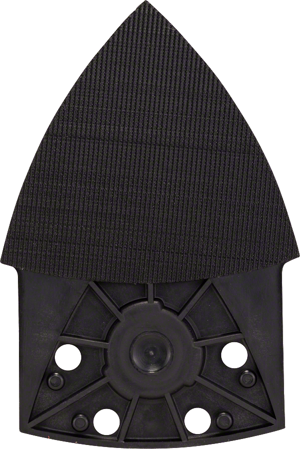 정밀한 모서리 샌딩을 위한 Bosch 델타 샌딩 플레이트.